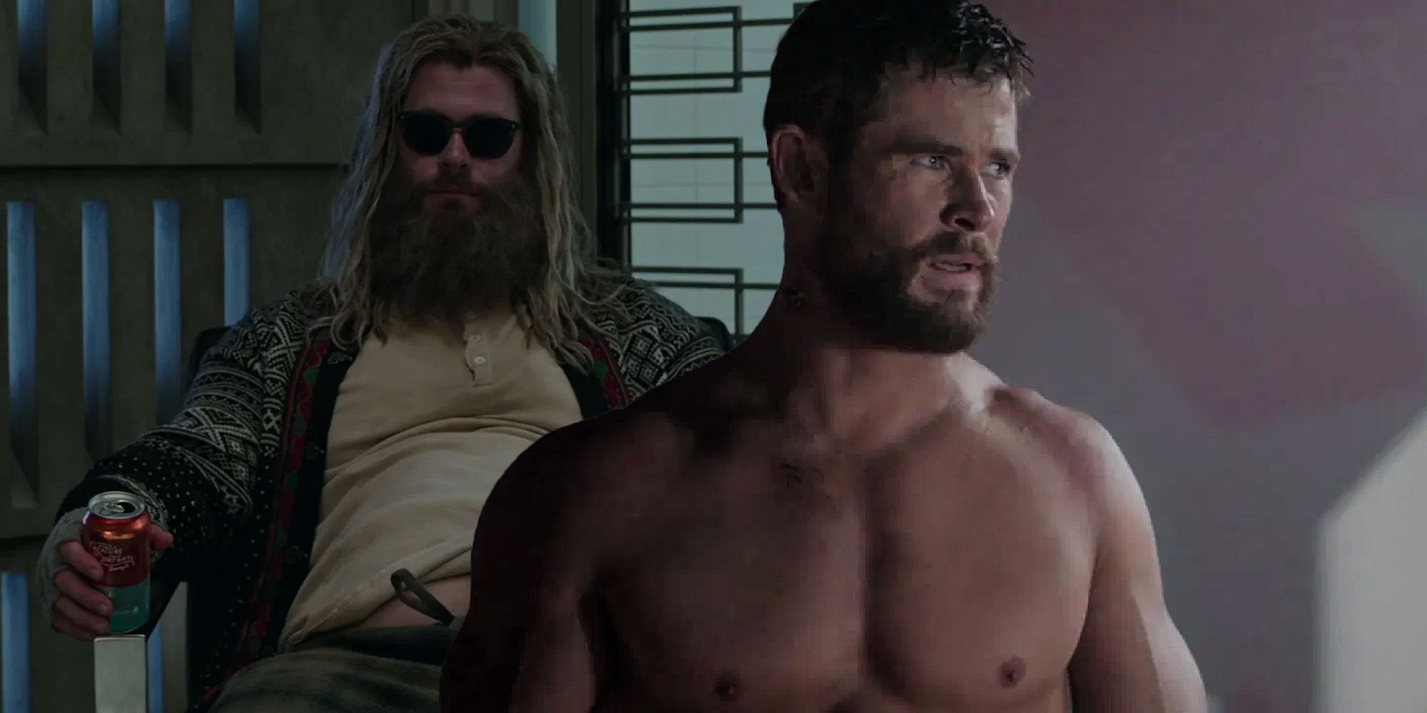 Chris Hemsworth Thor Ragnarok Fat Thor Avengers endgame