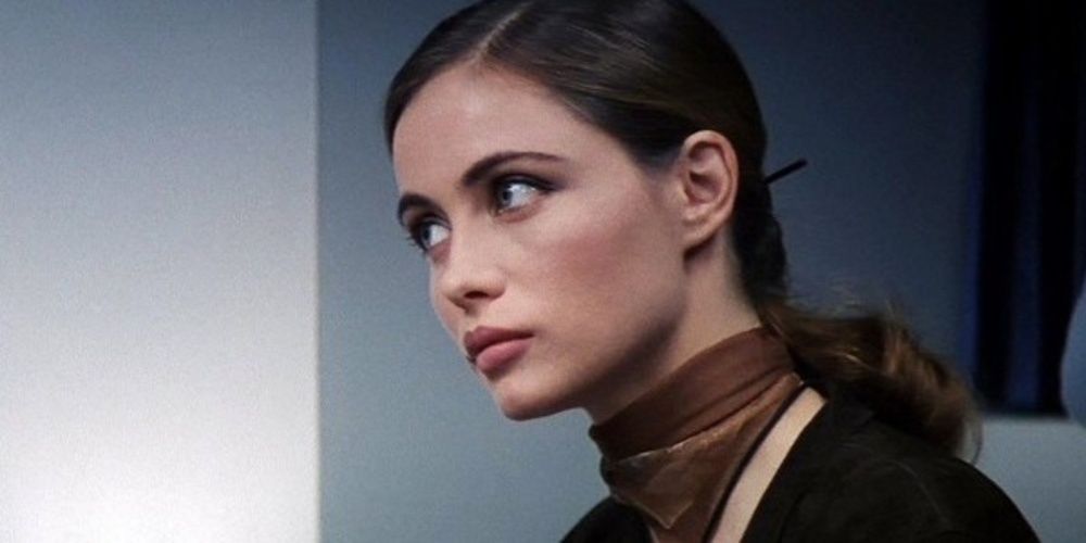 Claire Phelps LOOKS UP in Mission Impossible 