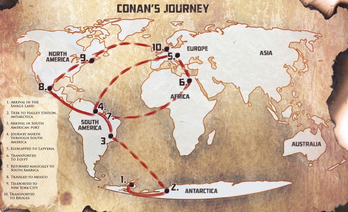 Conan's Journey Savage Avengers