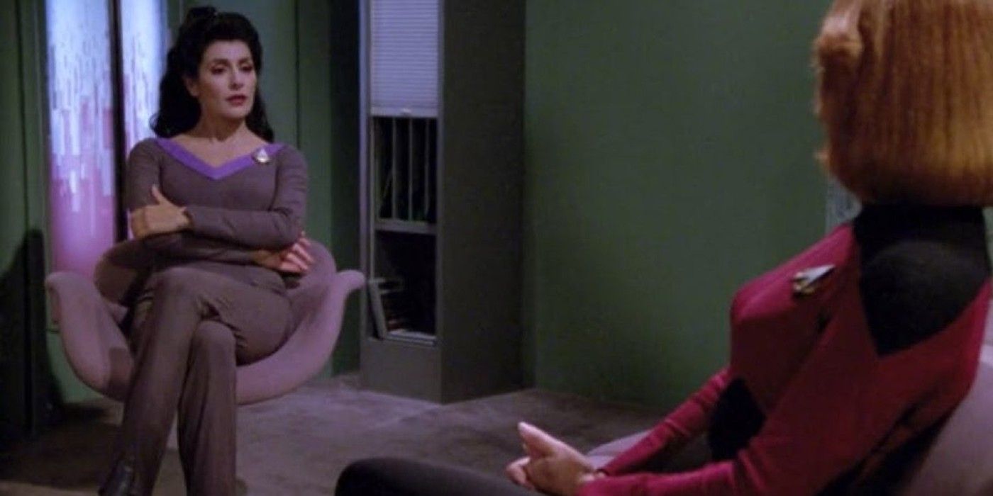 Counselor Troi On Star Trek The Next Generation