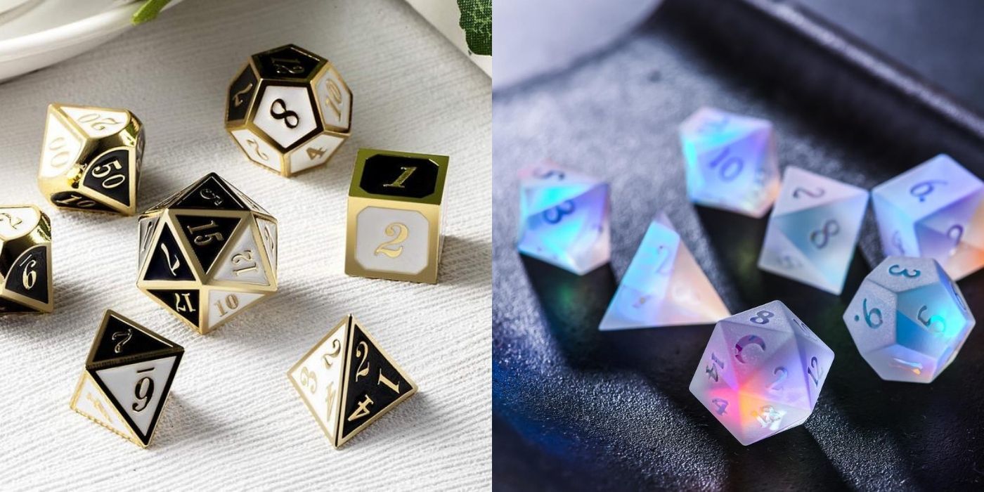 Coolest D&D Dice Sets (& Where To Buy Them)