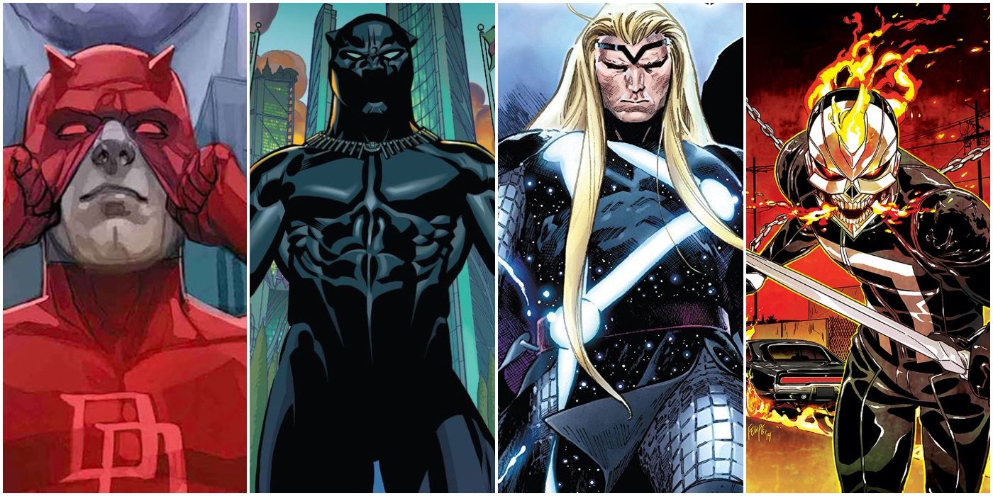 Daredevil Black Panther Thor Ghost Rider