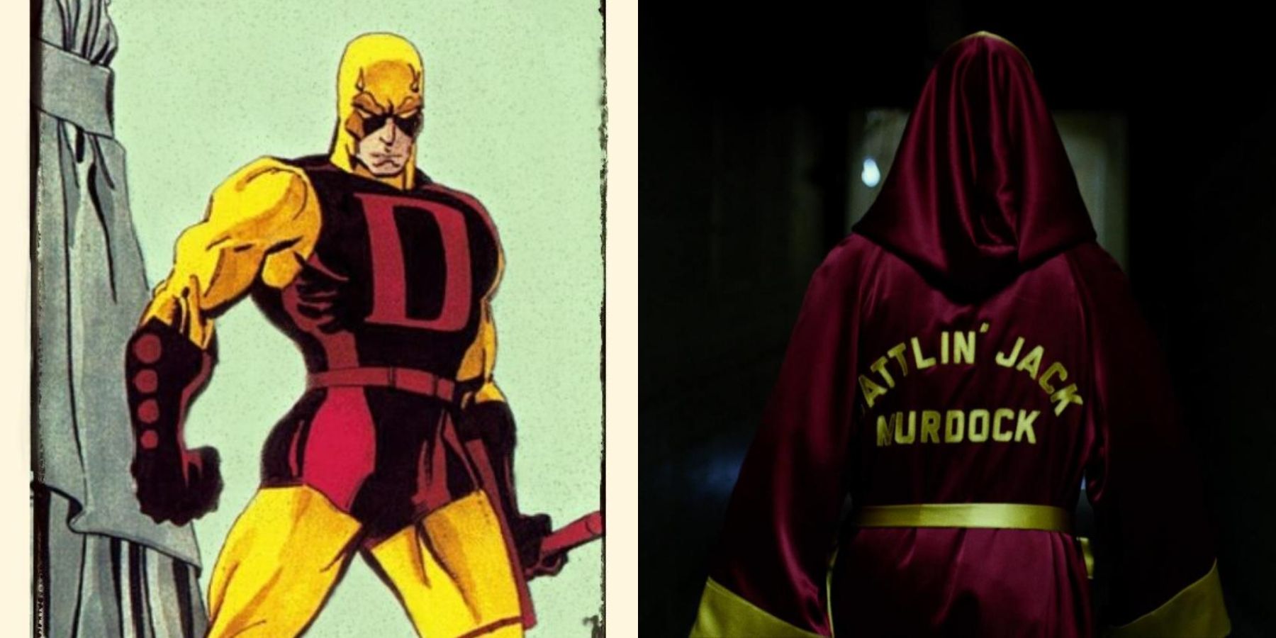 Daredevil Yellow and the boxing robes of Jack Murdock