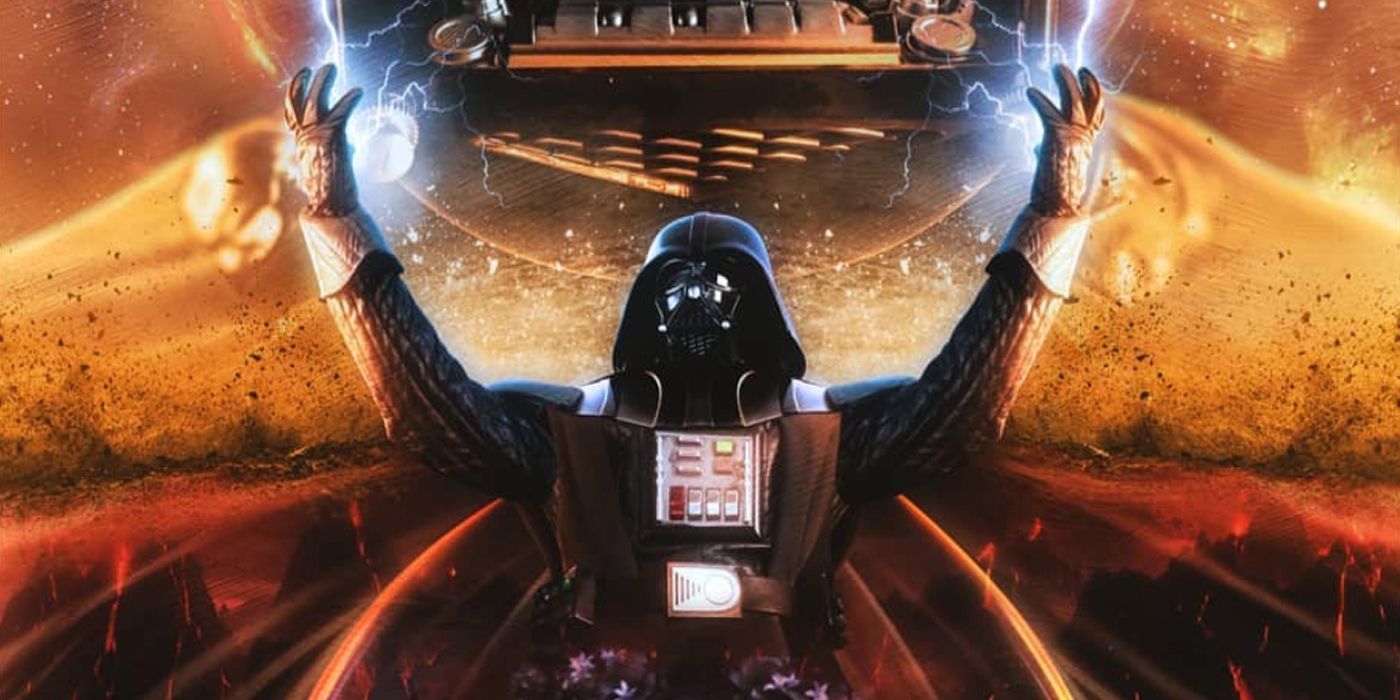 Darth Vader Force Lightning Star Wars