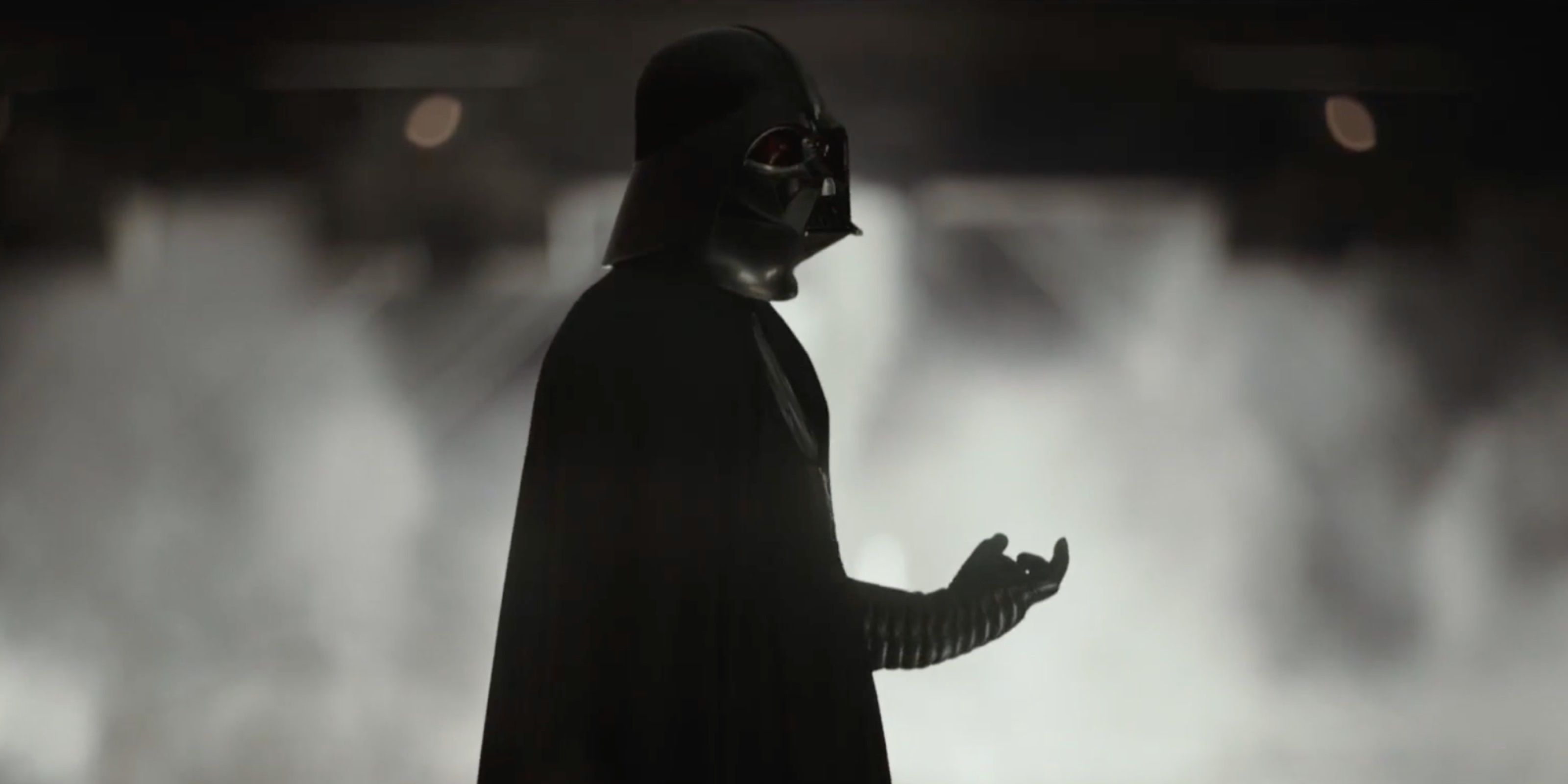 Darth Vader uses the force choke in Rogue One
