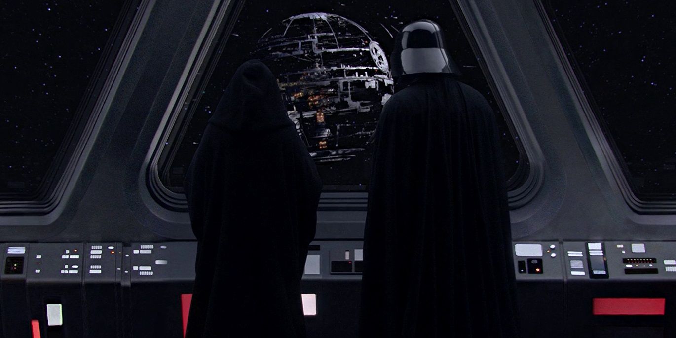 Dath Vader and Palpatine in Revenge of the Sith