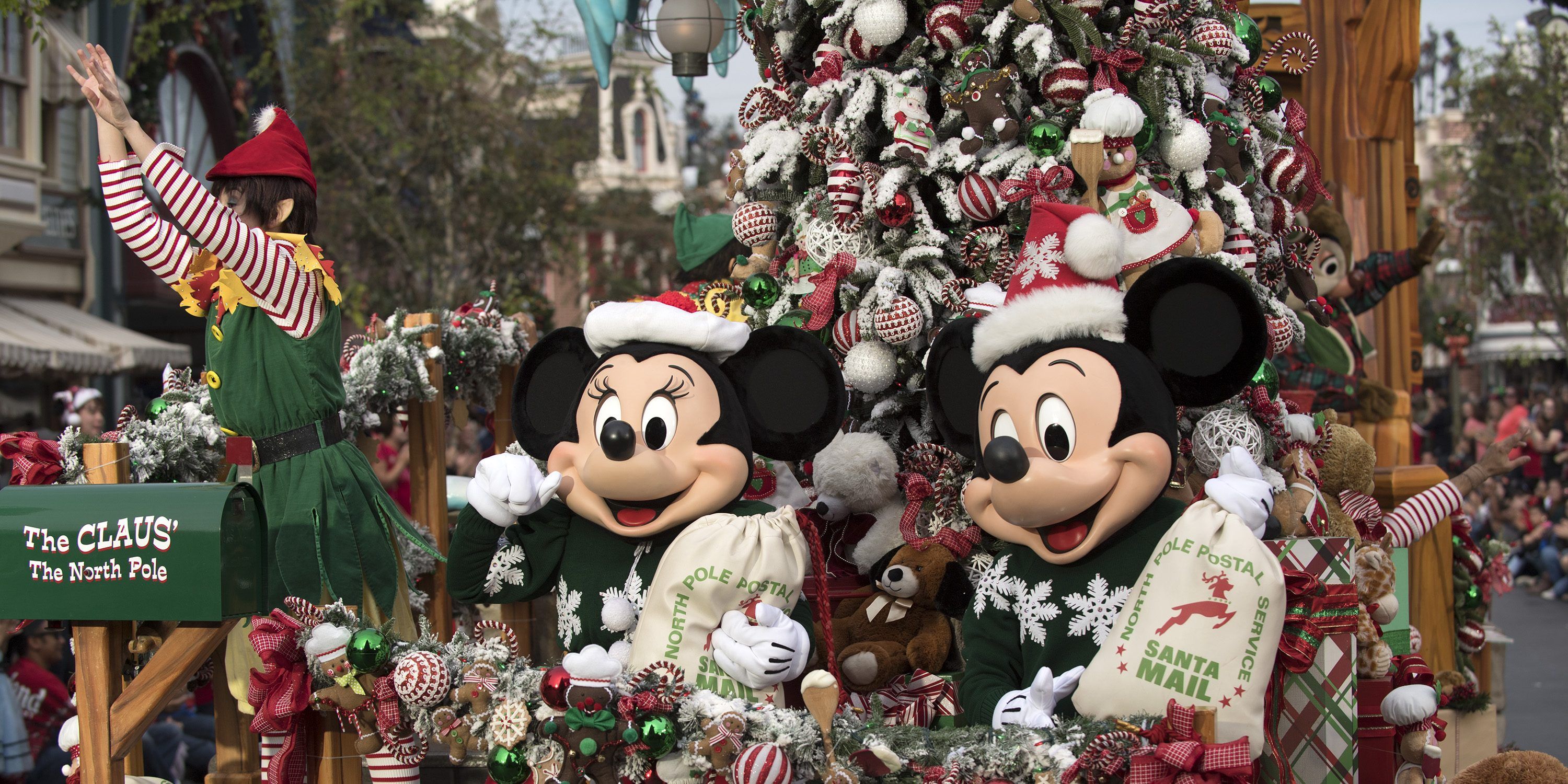 A Parada de Natal da Disney