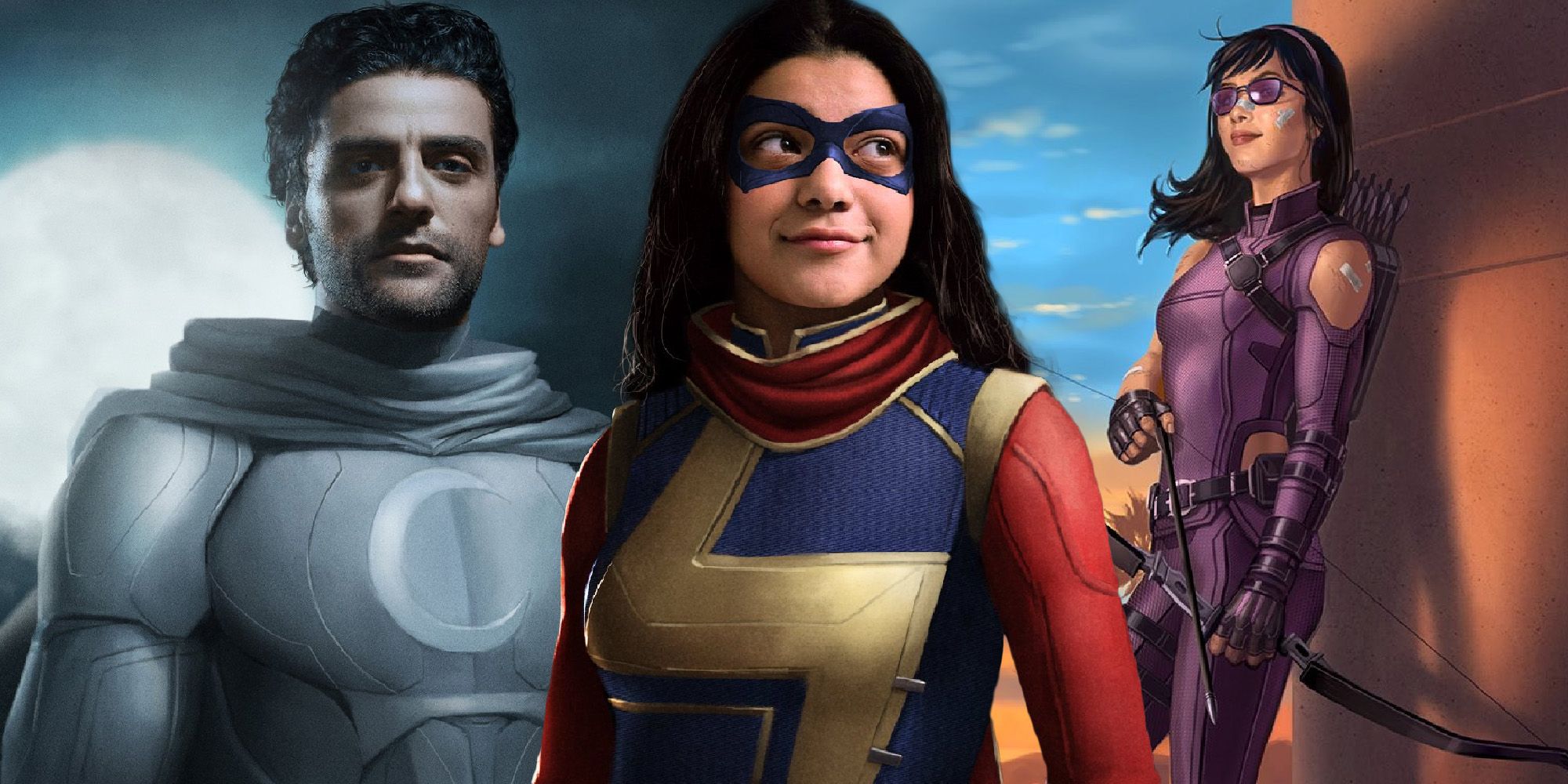 Disney plus ms marvel oscar isaac moon knight kate bishop