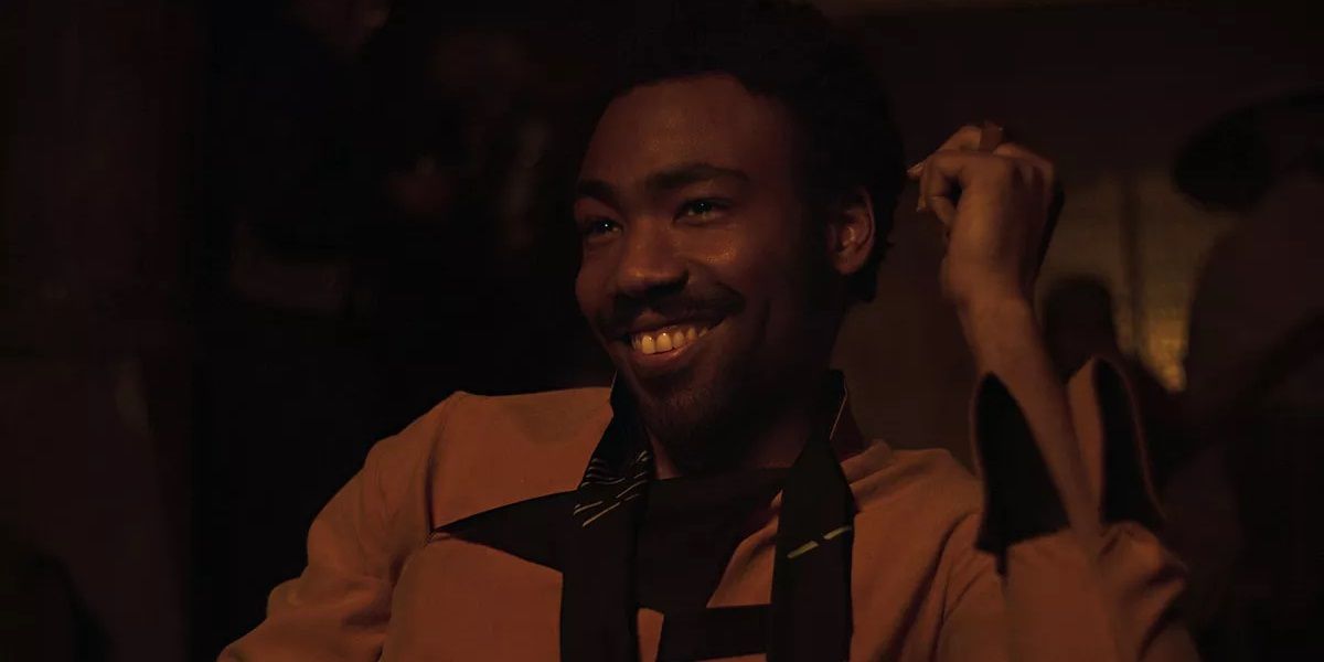 Lando plays Sabacc and tells stories about his exploits in Solo A Star Wars Story