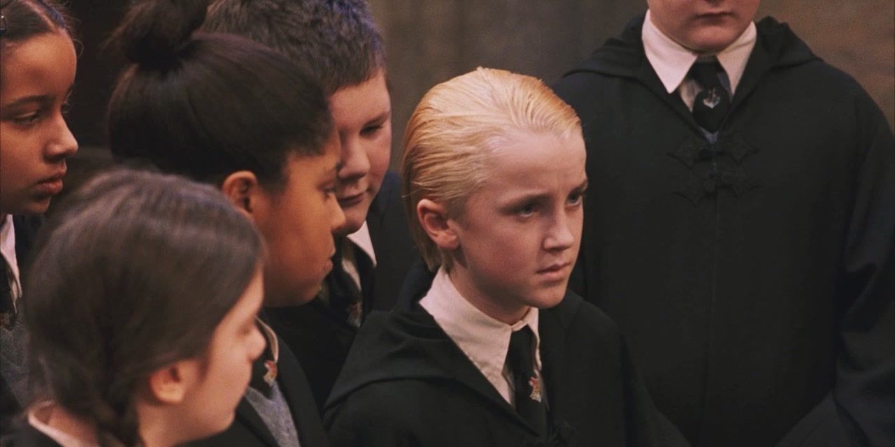 Draco Malfoy being a snot
