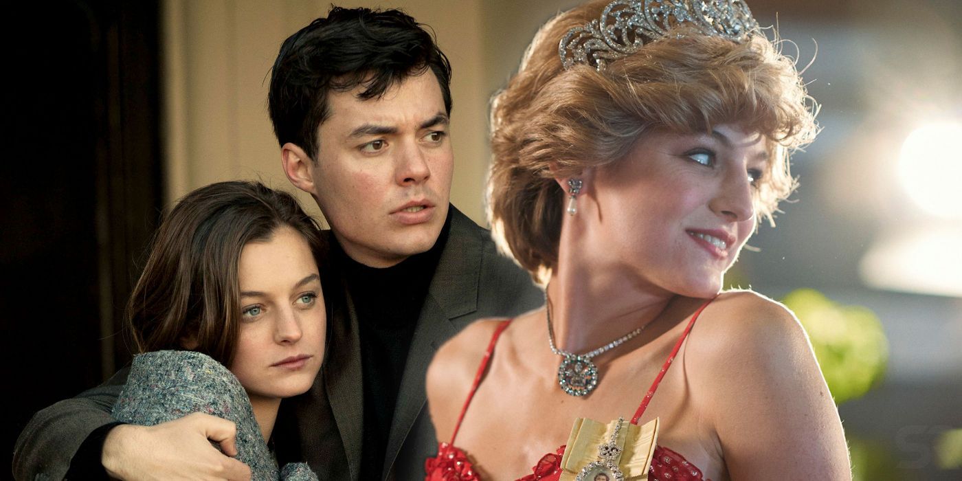 Emma Corrin in The Crown and Pennyworth
