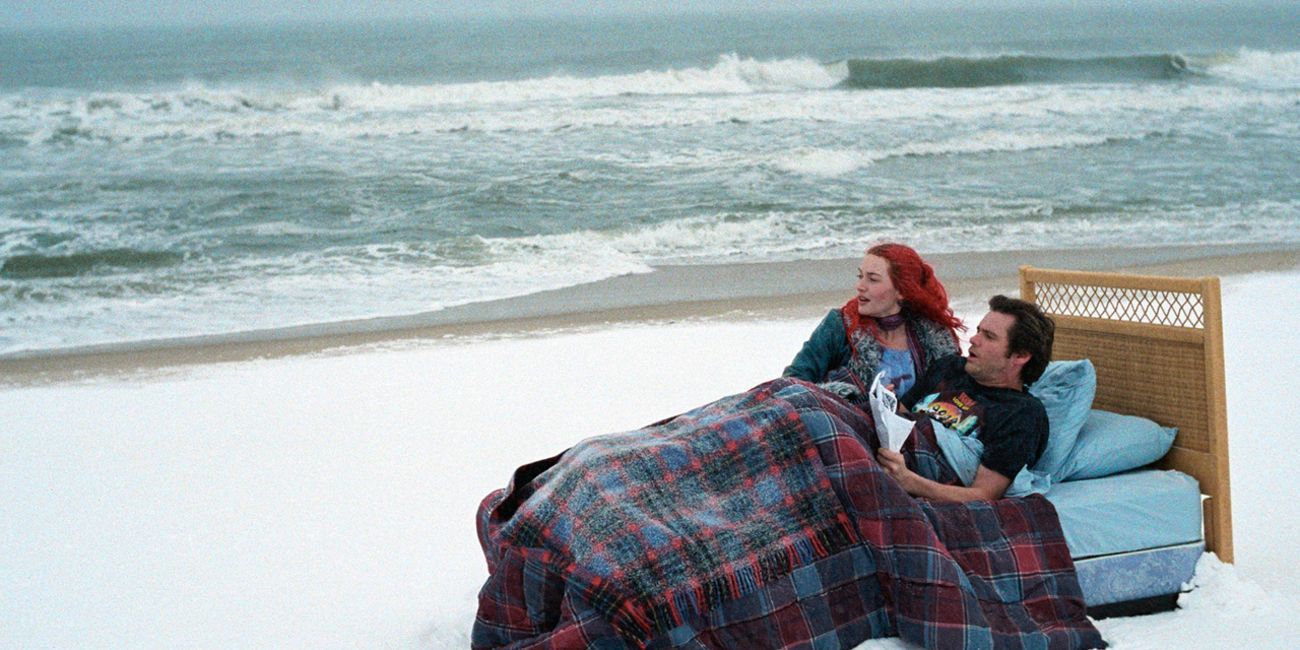 Clementine with Jim Carey's character in Eternal Sunshine of the Spotless Mind 