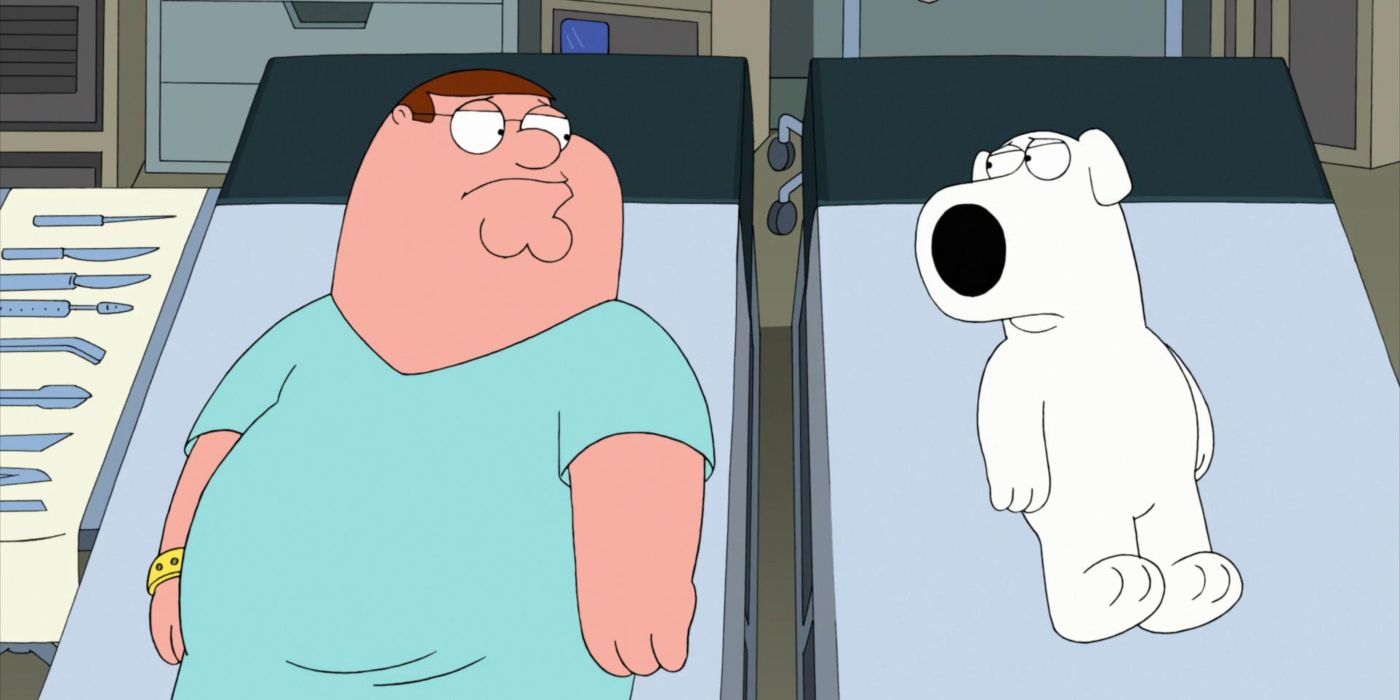 Screenshot Family Guy Peter and Brian Ready For Kidney Transplant