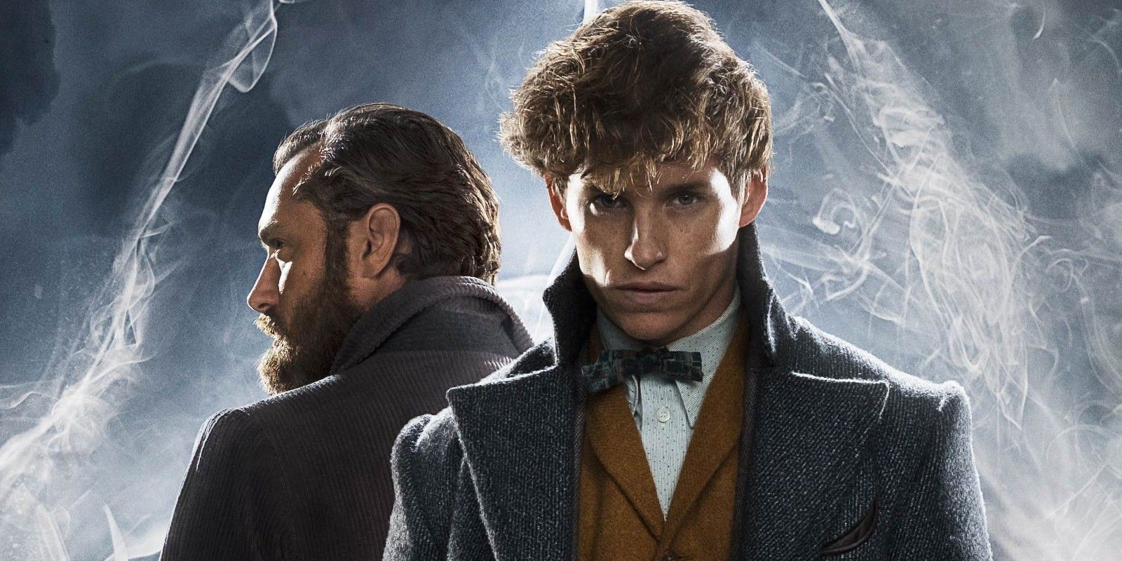 An image of Newt and Albus Dumbledore in Fantastic Beasts