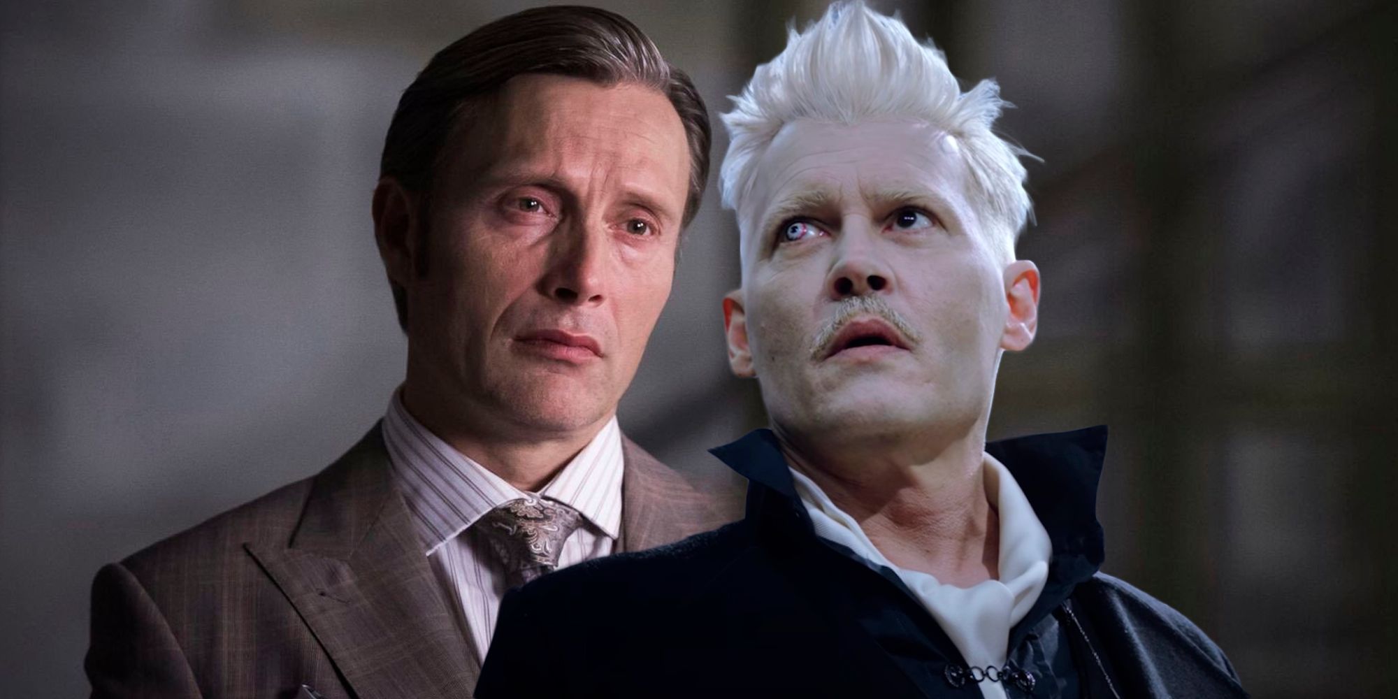 Fantastic Beasts 3 Johnny Depp as Grindelwald and Mads Mikkelsen