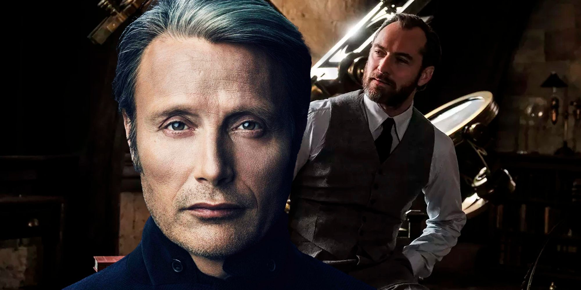 Grindelwald and Dumbledore from Fantastic Beasts