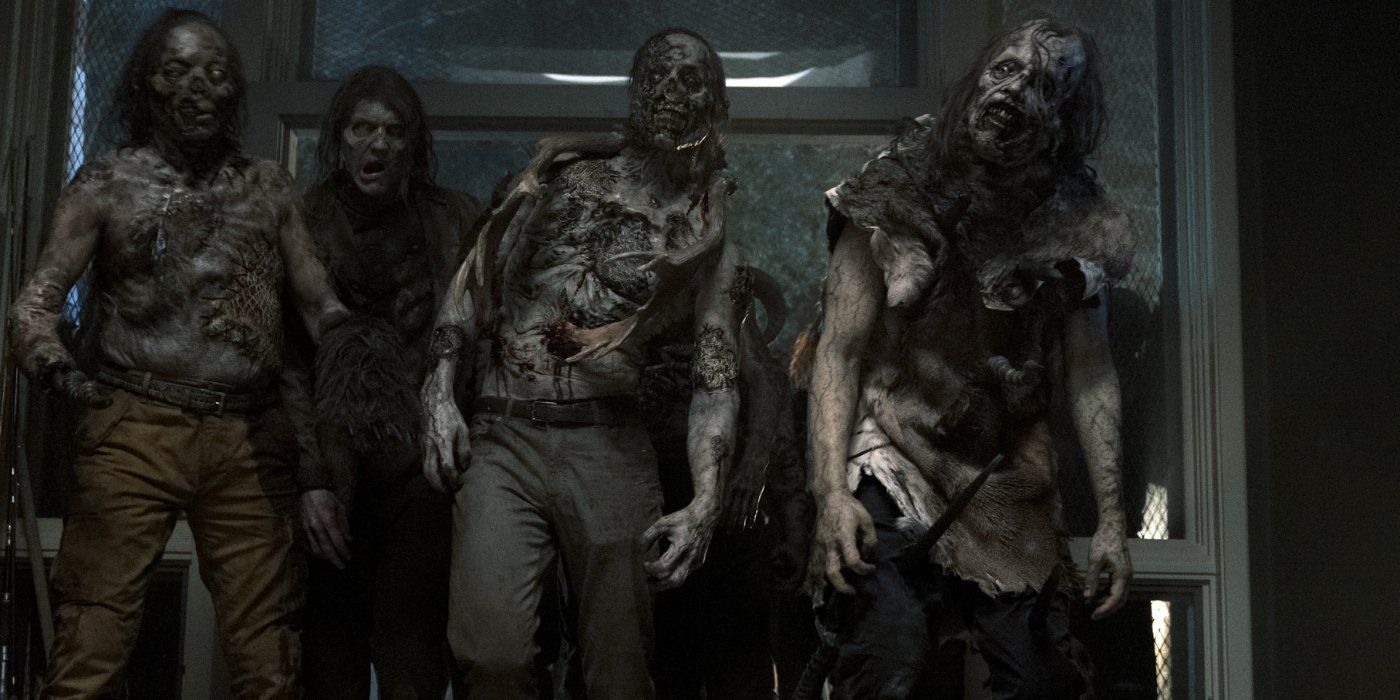 Taxidermy Zombies in Fear The Walking Dead