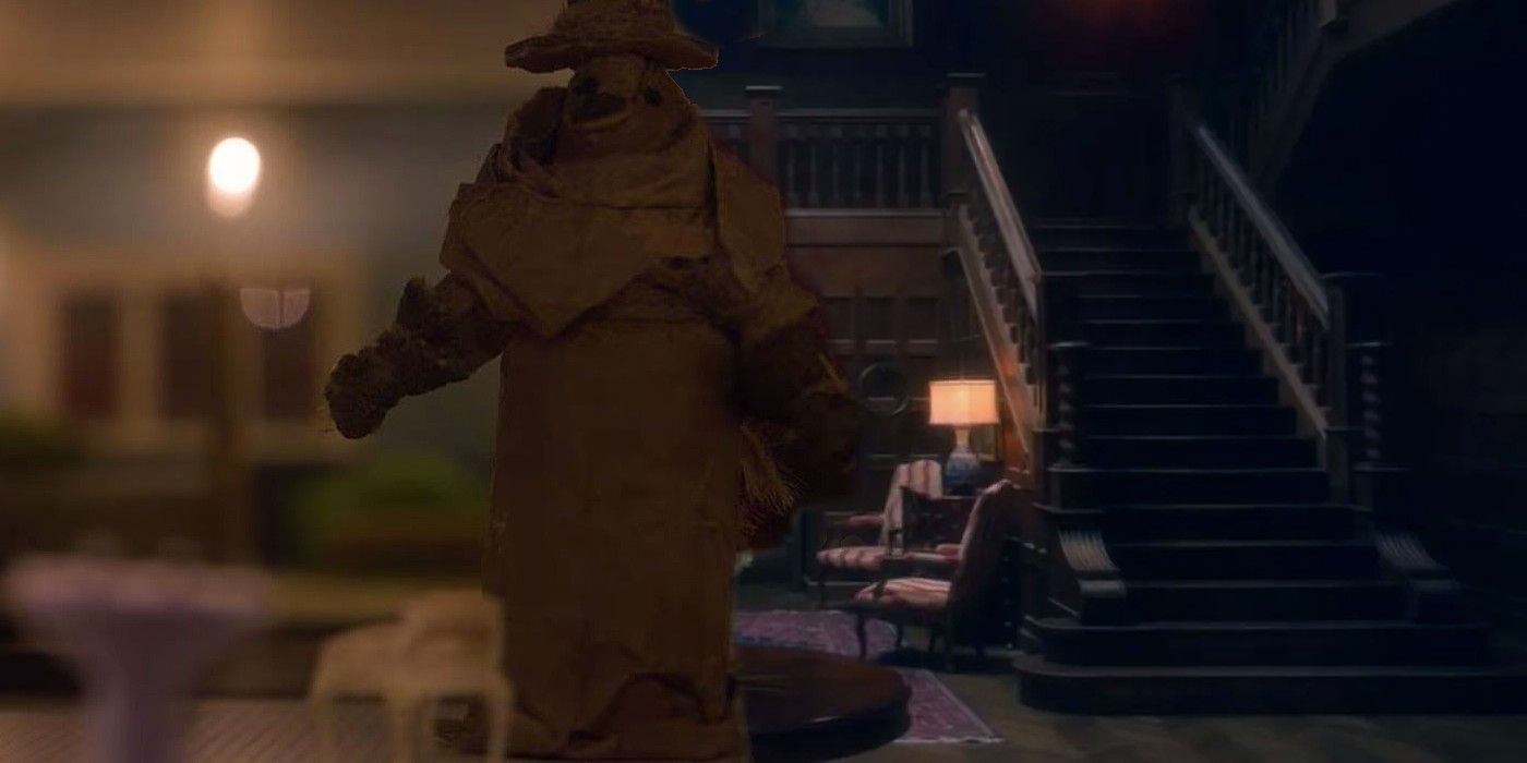 Flora's doll of the plague doctor ghost in The Haunting of Bly Manor