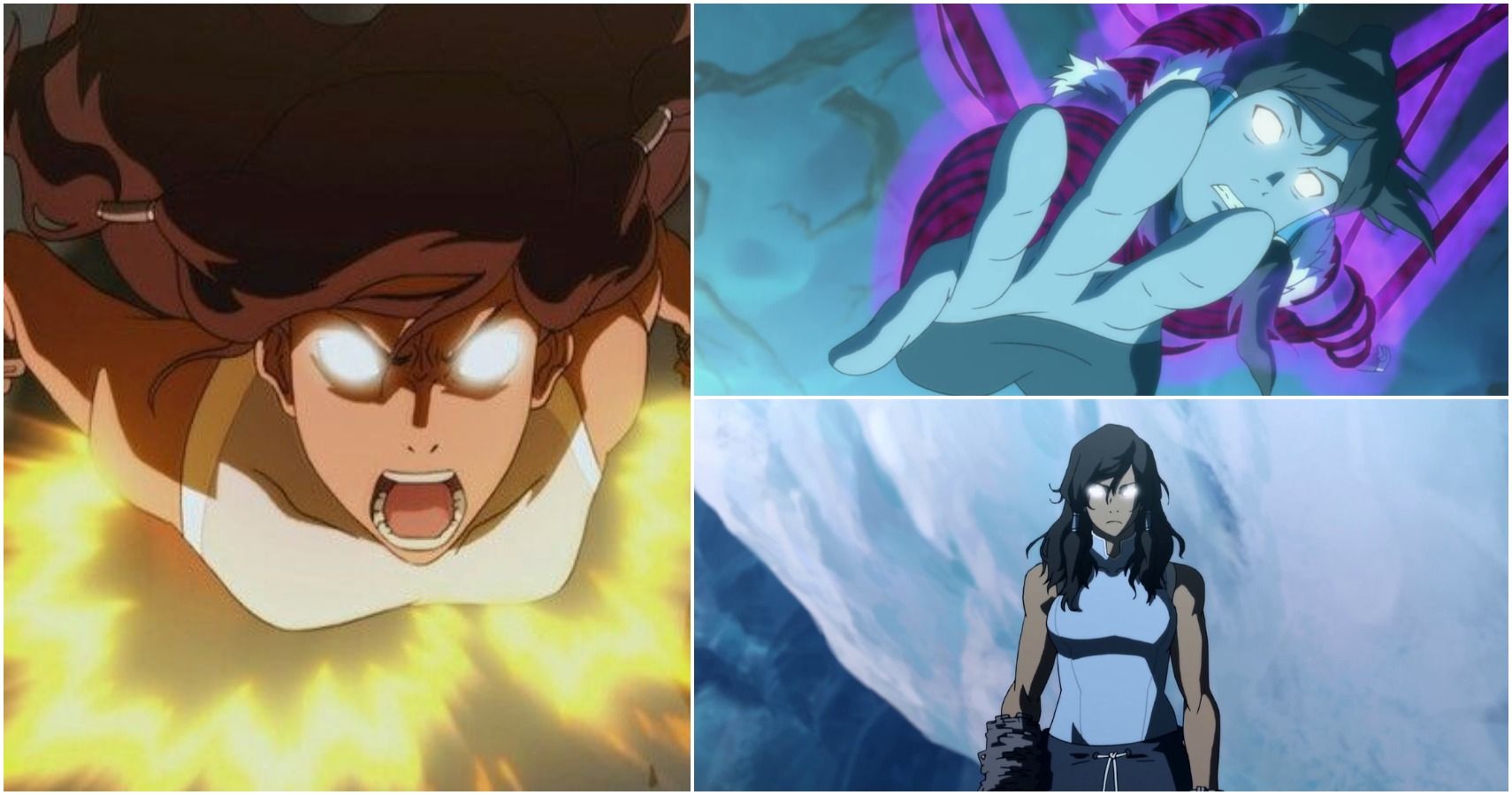 Featured - The Legend of Korra, Korra in the Avatar State