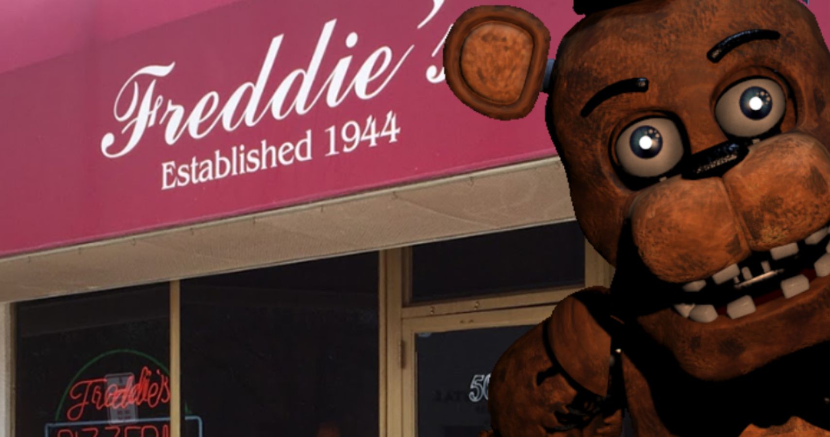 Freddy fazbear pizzeria. Ресторан Фредди фазбер. Фредди из пиццерии Фредди. ФНАФ Фредди фазбер пицца Плейс. Фредди фазбер пицца здание.