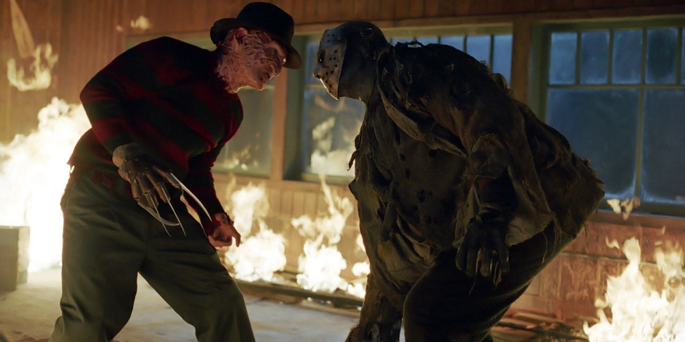 Freddy Versus Jason Krueger Voorhees Fire