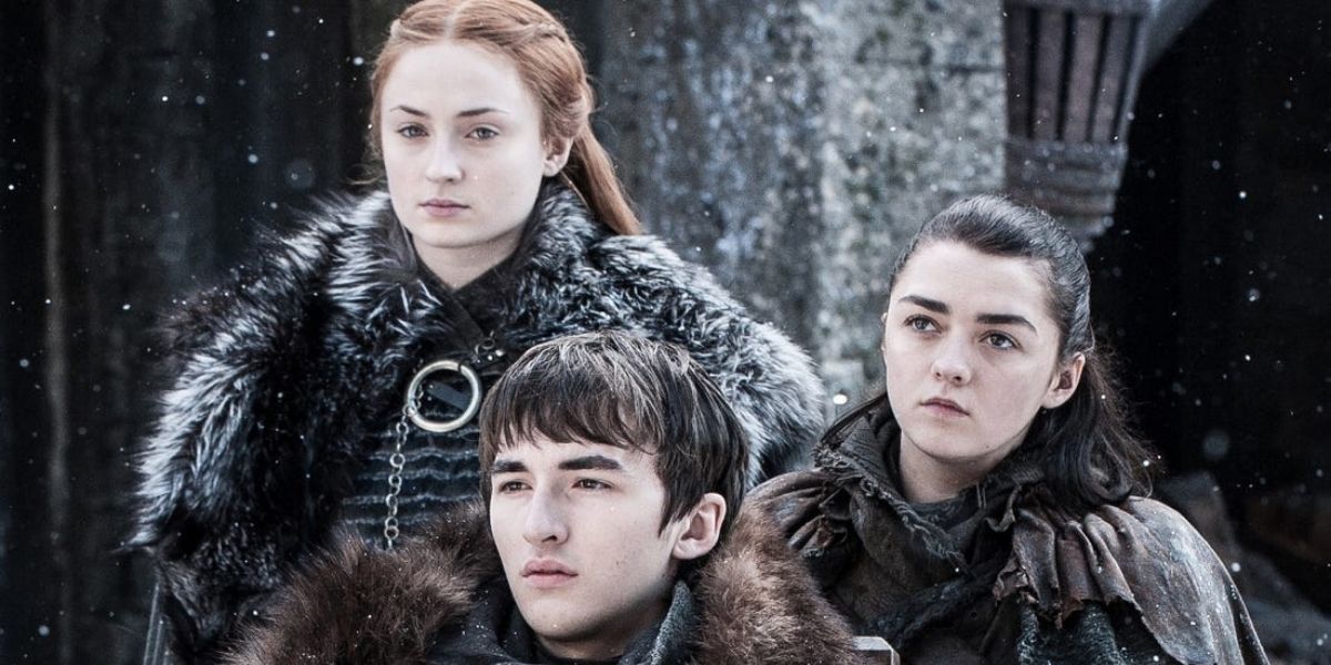 The Stark family in Game Of Thrones