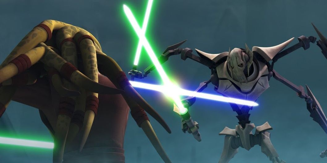 General Grievous vs Kit Fisto 