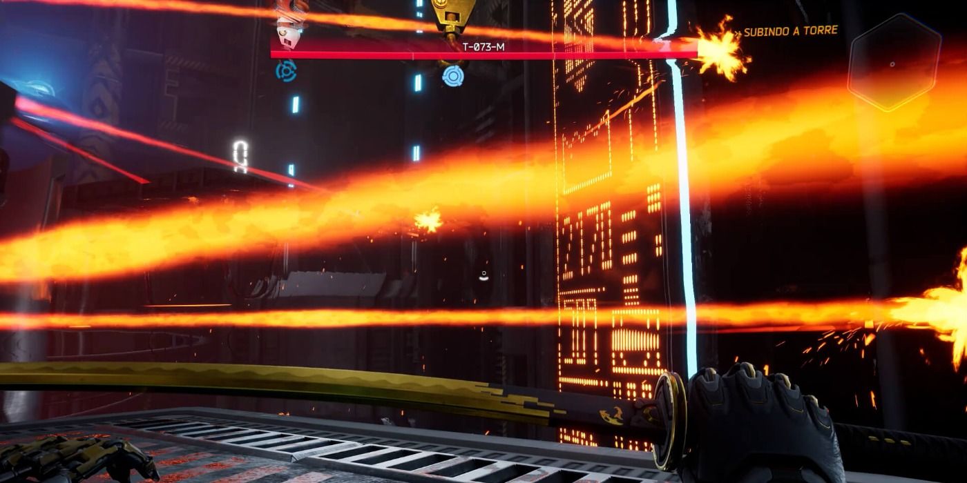 Ghostrunner T-073-M Boss Lasers