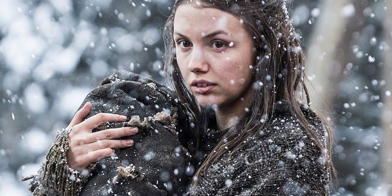 Gilly with a baby in Game of Thrones