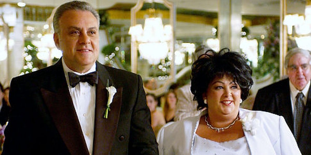 Ginny And Johnny Sack attend their daughter's wedding