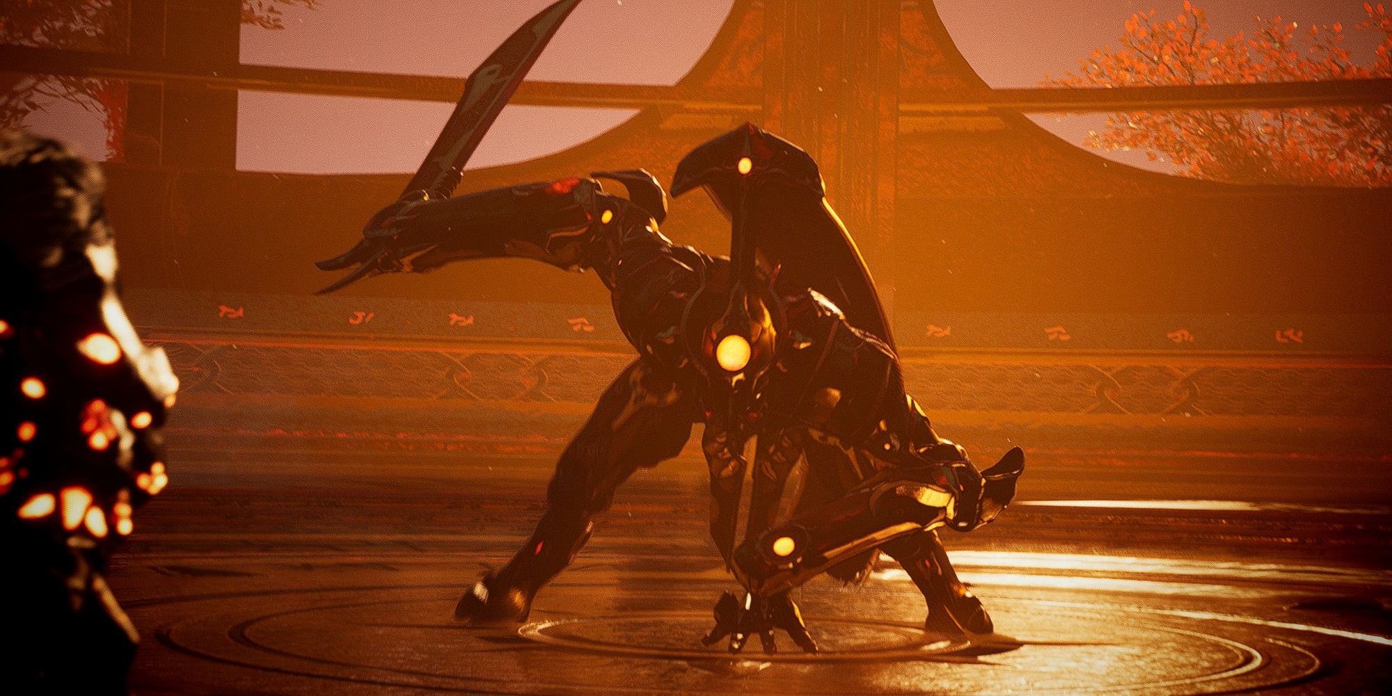 Orin fights Solaris in Godfall