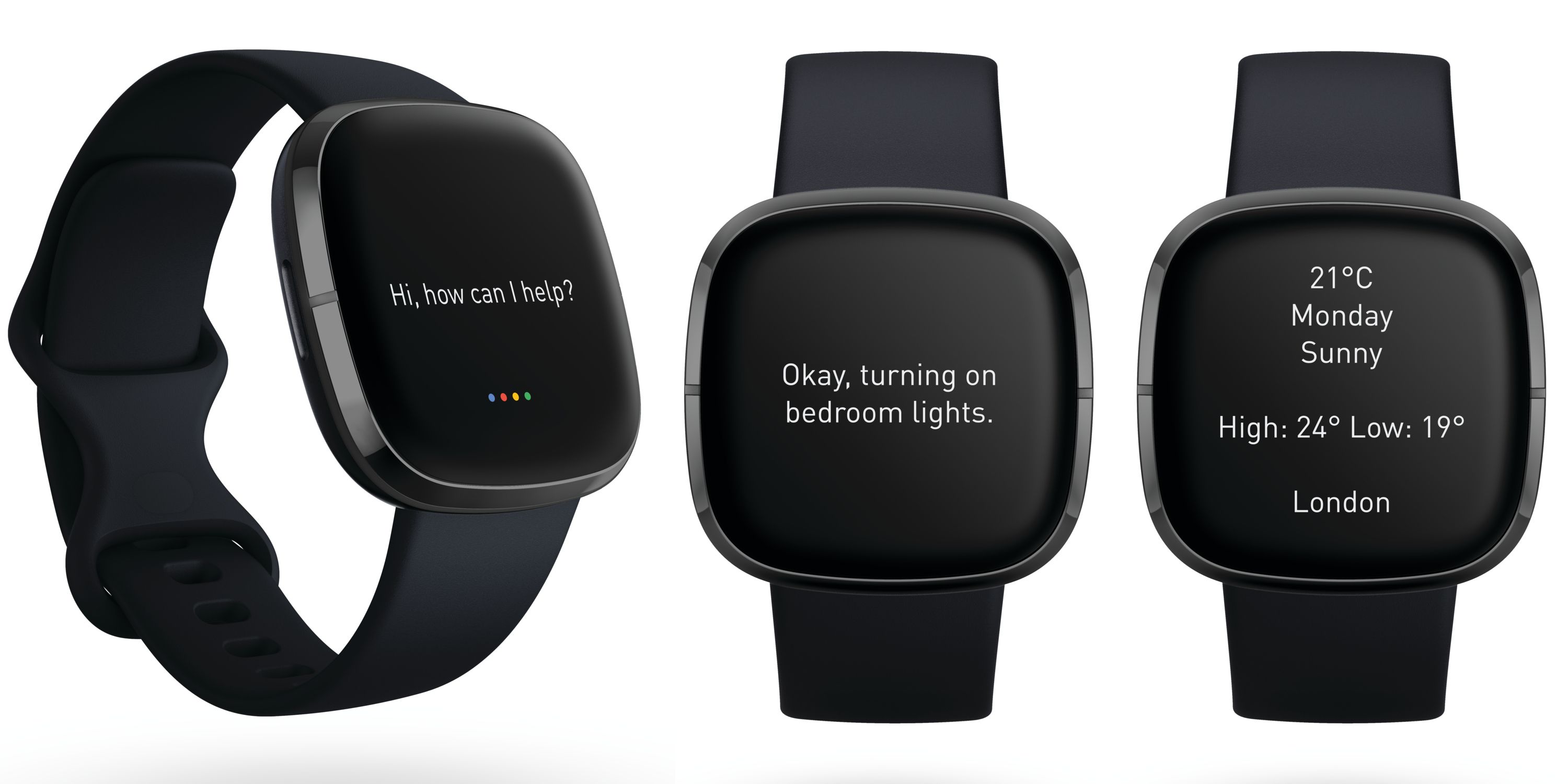 Google Assistant on Fitbit Sense