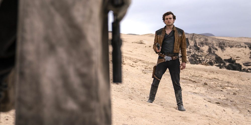 Han shoots Beckett in Solo A Star Wars Story