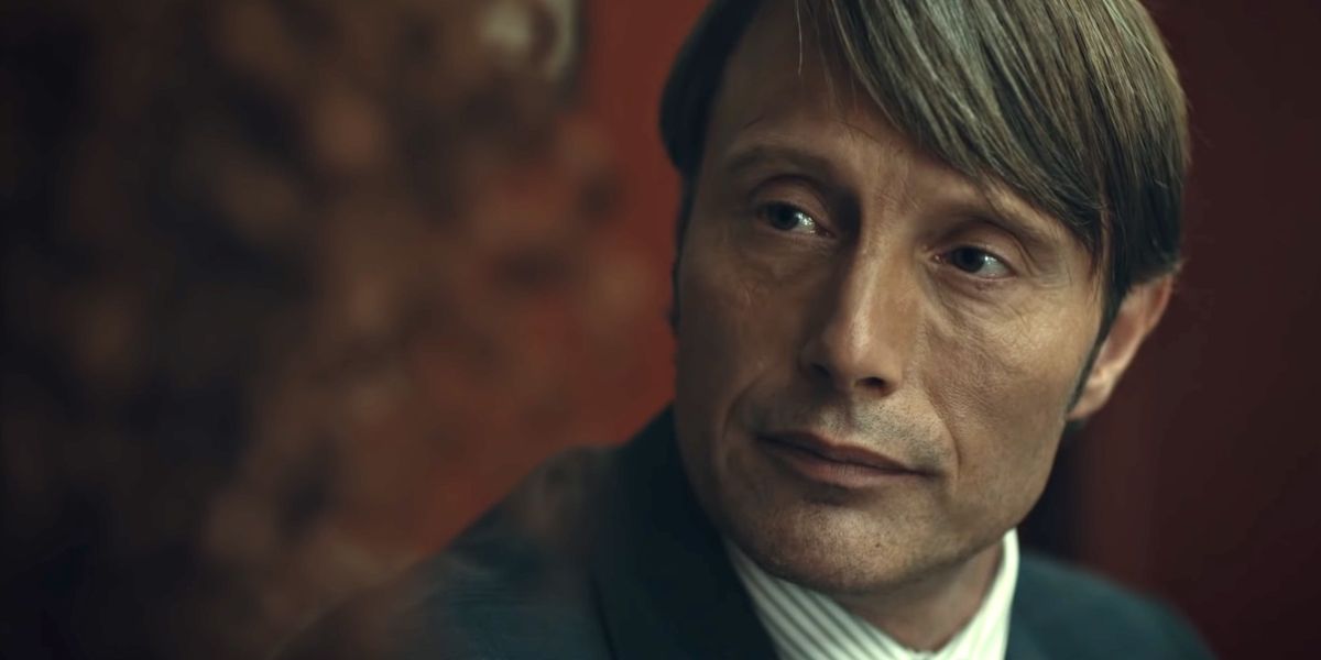 Mads Mikkelsen as Hannibal Letter in Hannibal show