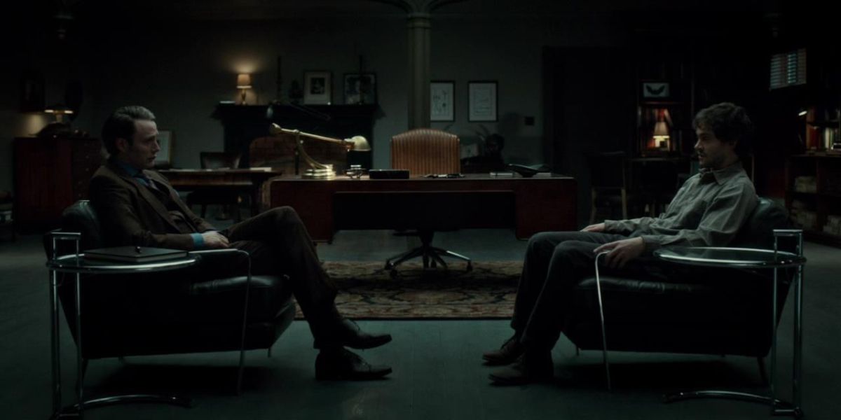 Hannibal and Will therapy session season 1