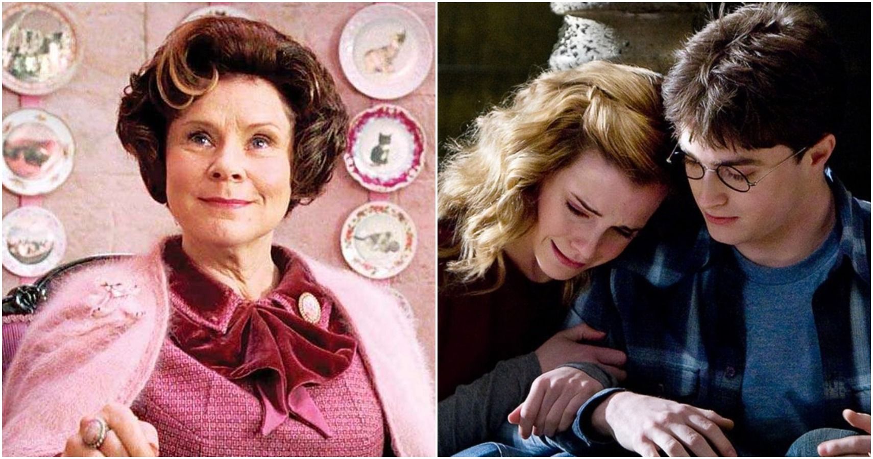 Harry Potter and the Order of the Phoenix (Umbridge), Harry Potter and the Half Blood Prince (Hermione and Harry)