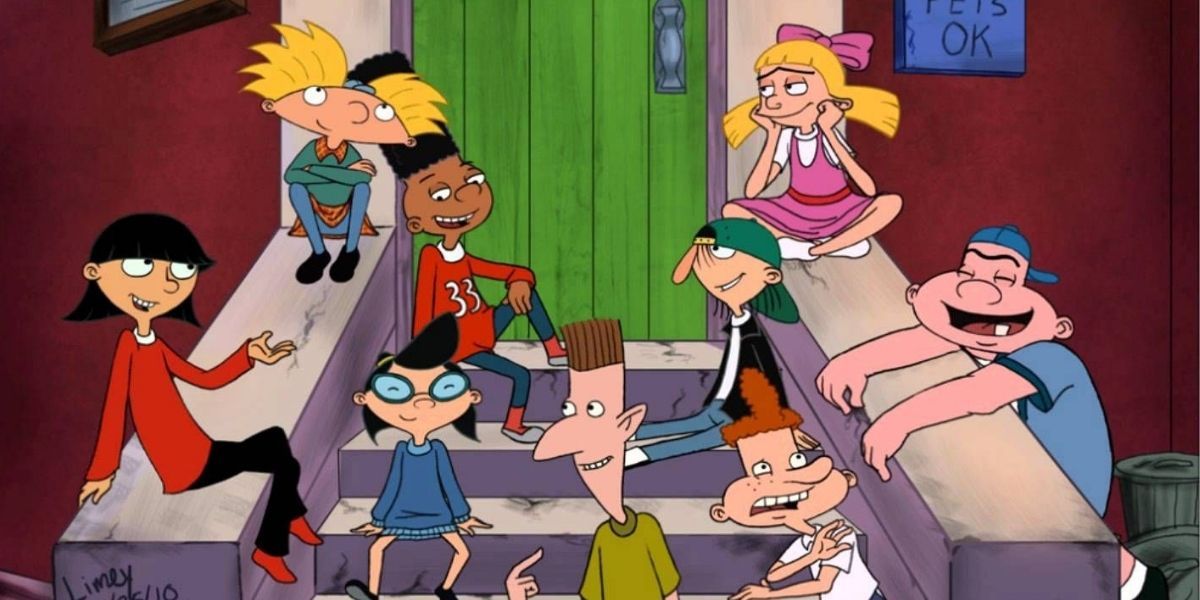 Arnold and the rest of the characters in Hey Arnold 