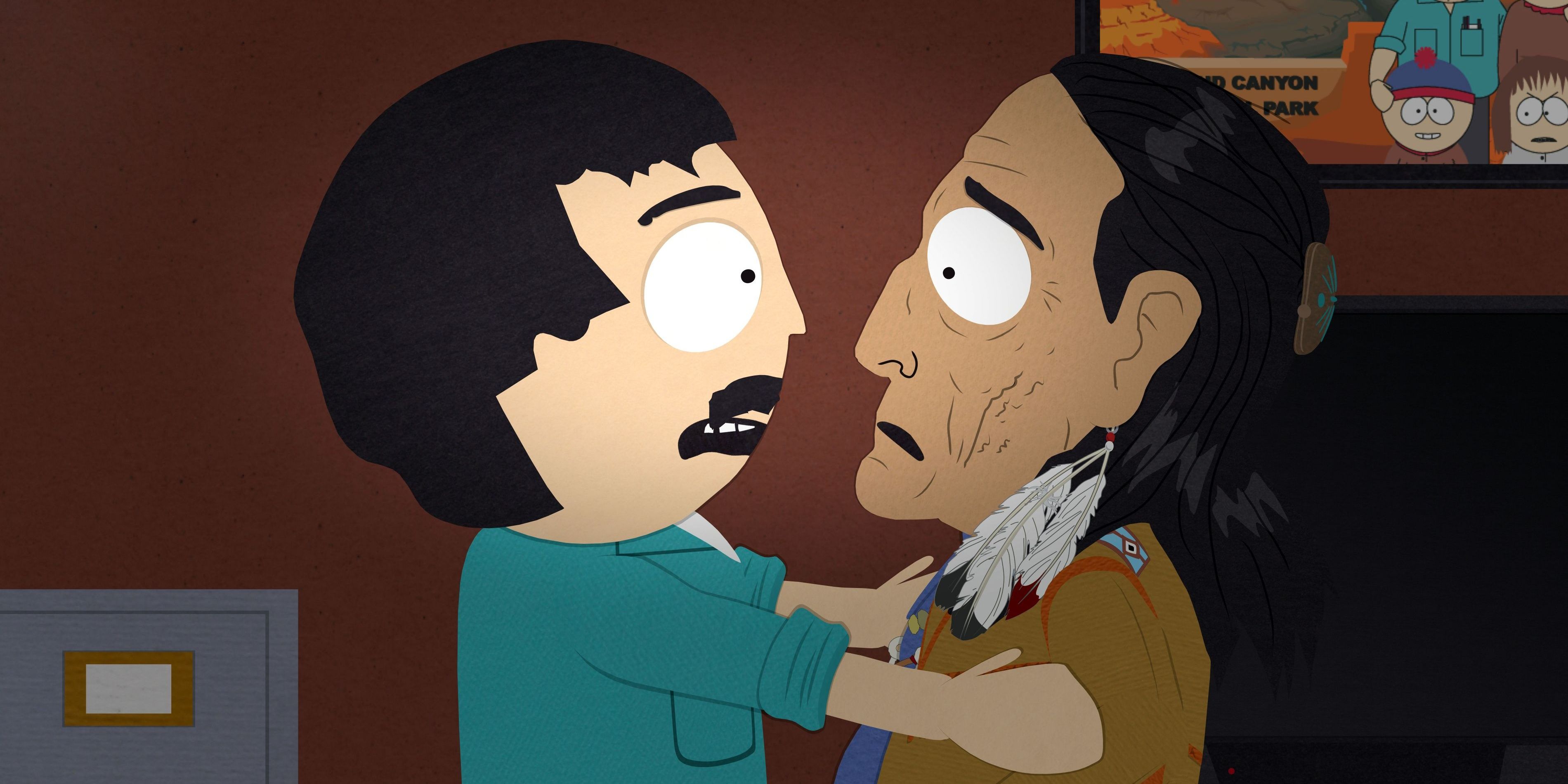 Randy Kisses A Native American Man