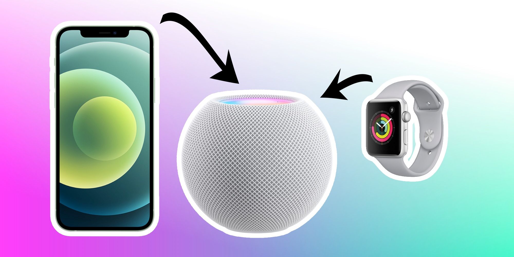 connect apple watch to homepod