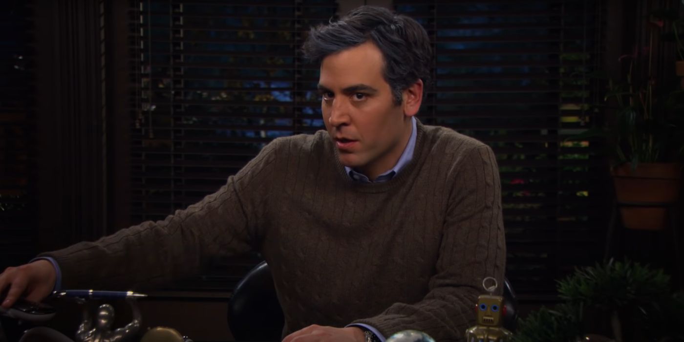 Josh Radnor as Ted Mosby Looking Serious in How I Met Your Mother