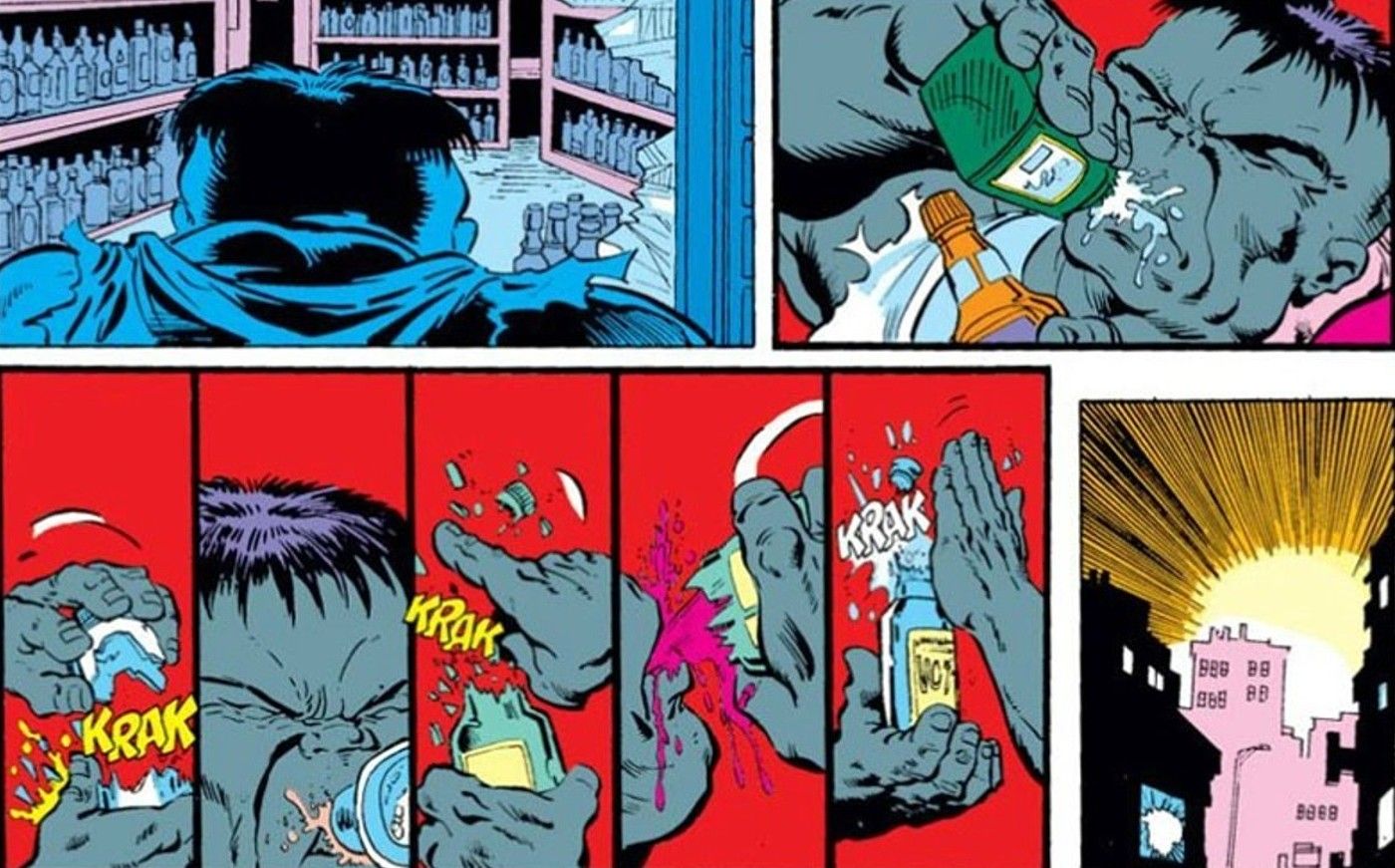 The Hulk Tried To Kill Bruce Banner In An Intoxicating Way