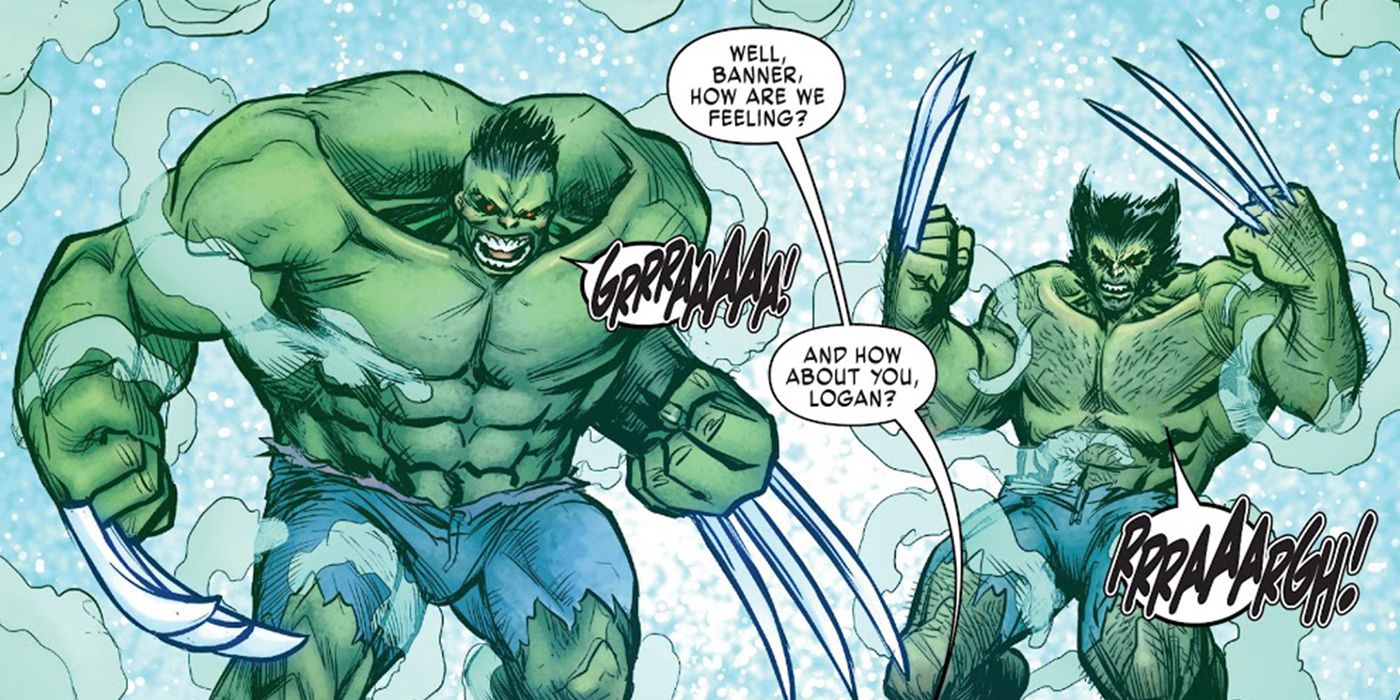 Hulk and Wolverine/Hulk 