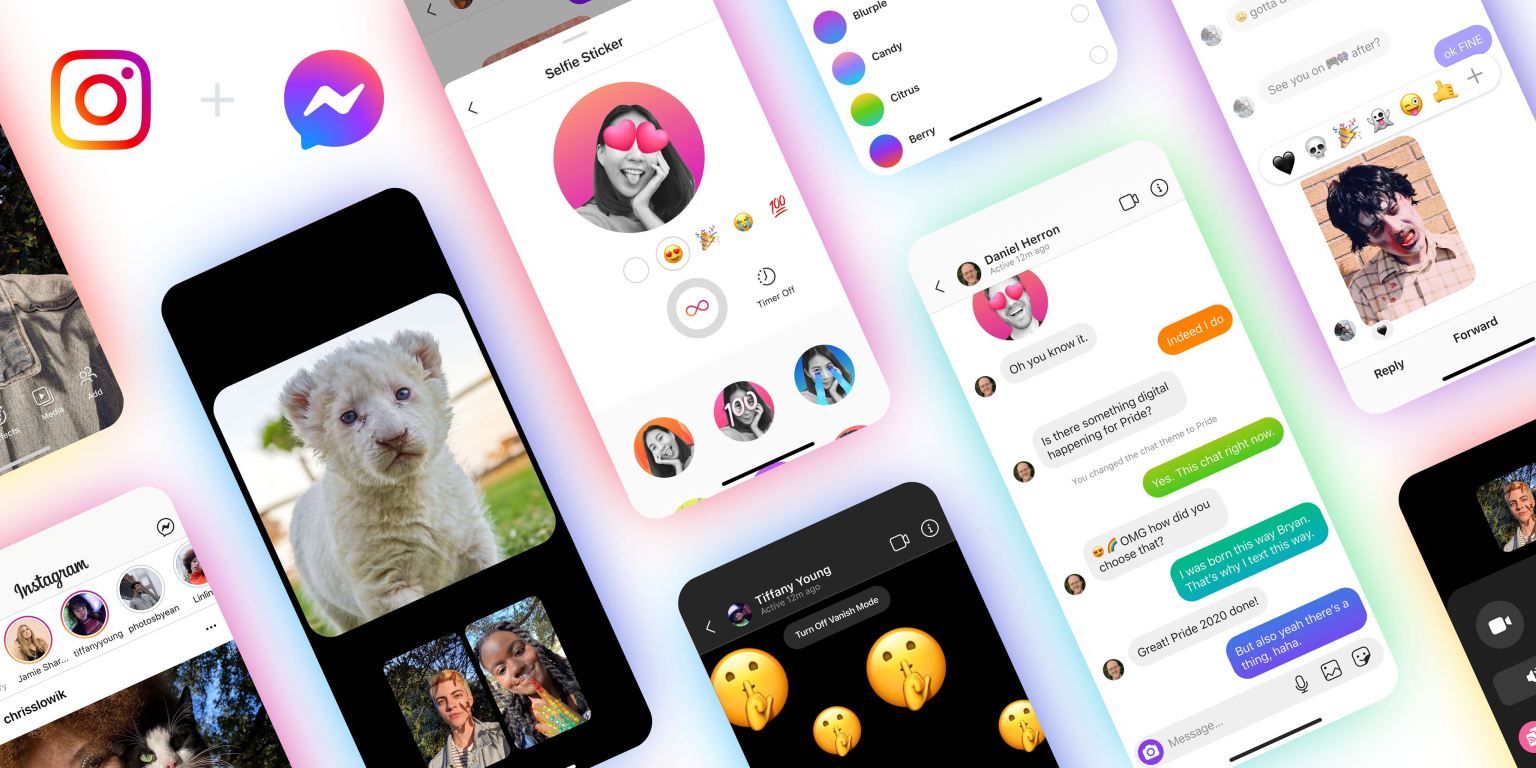Instagram and Messenger new features