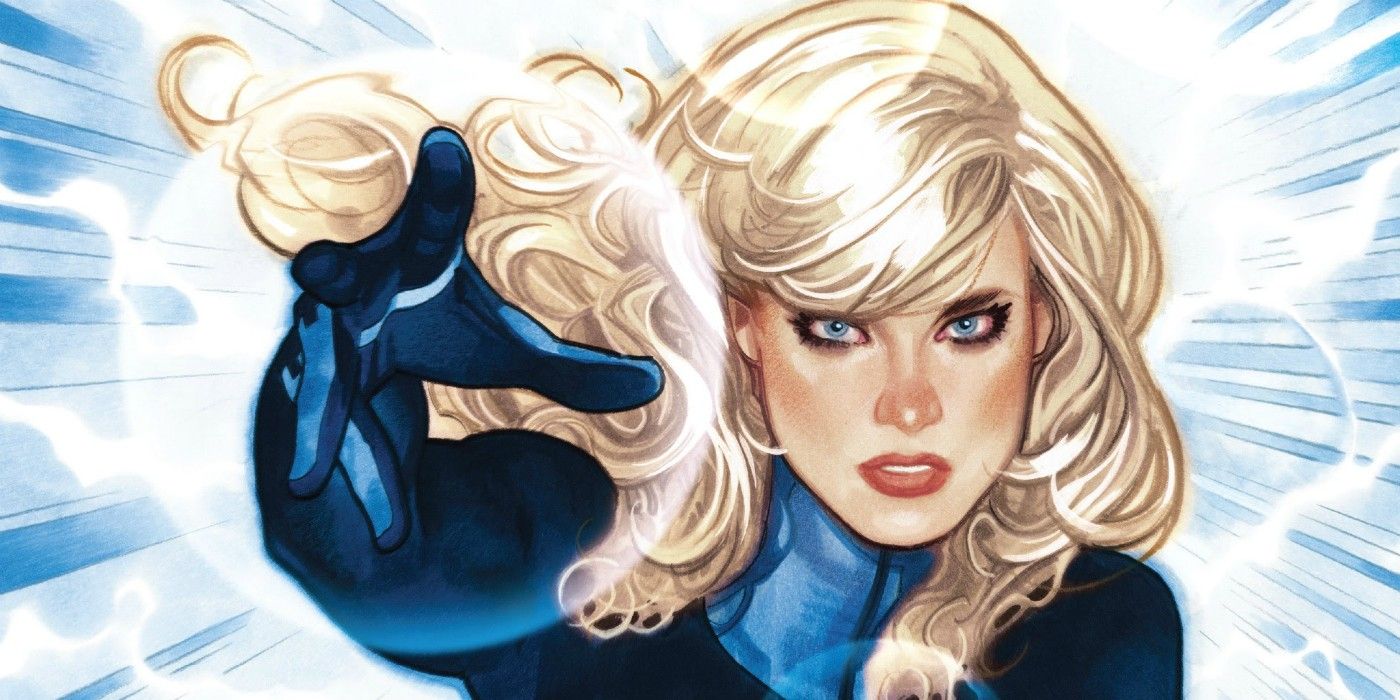 The Invisible Woman uses her powers in Marvel Comics