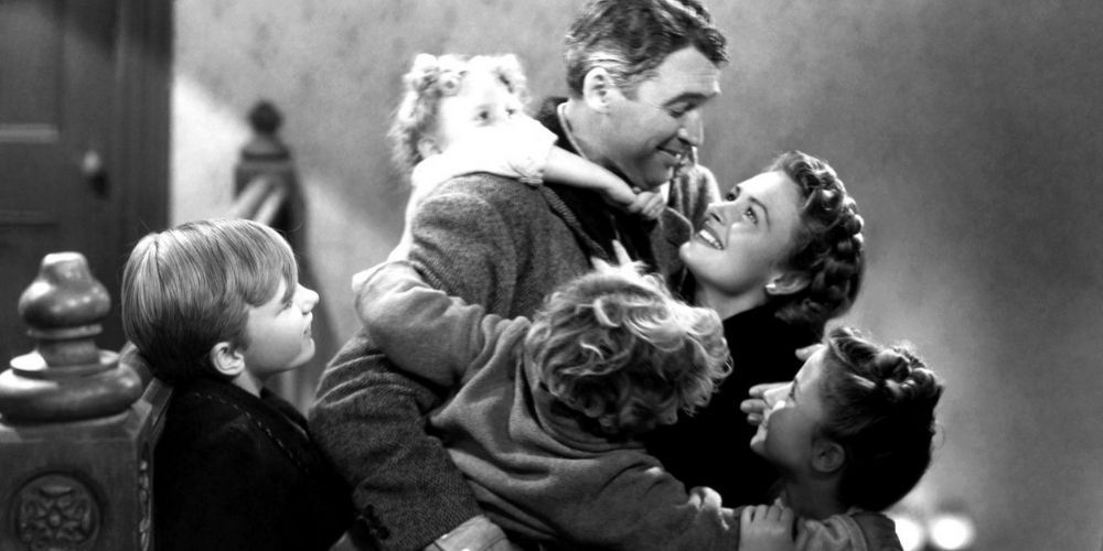 A scene from It's A Wonderful Life.