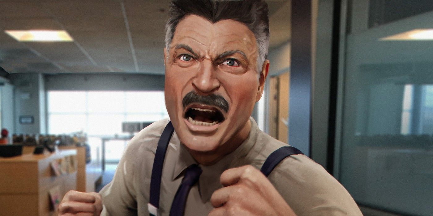 J Jonah Jameson Spider-Man PS4