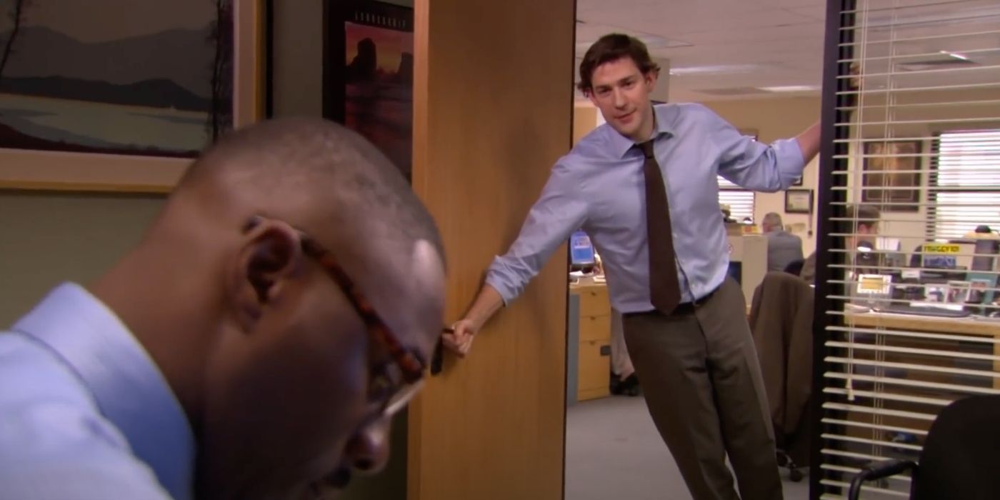 Jim and Charles in The Office