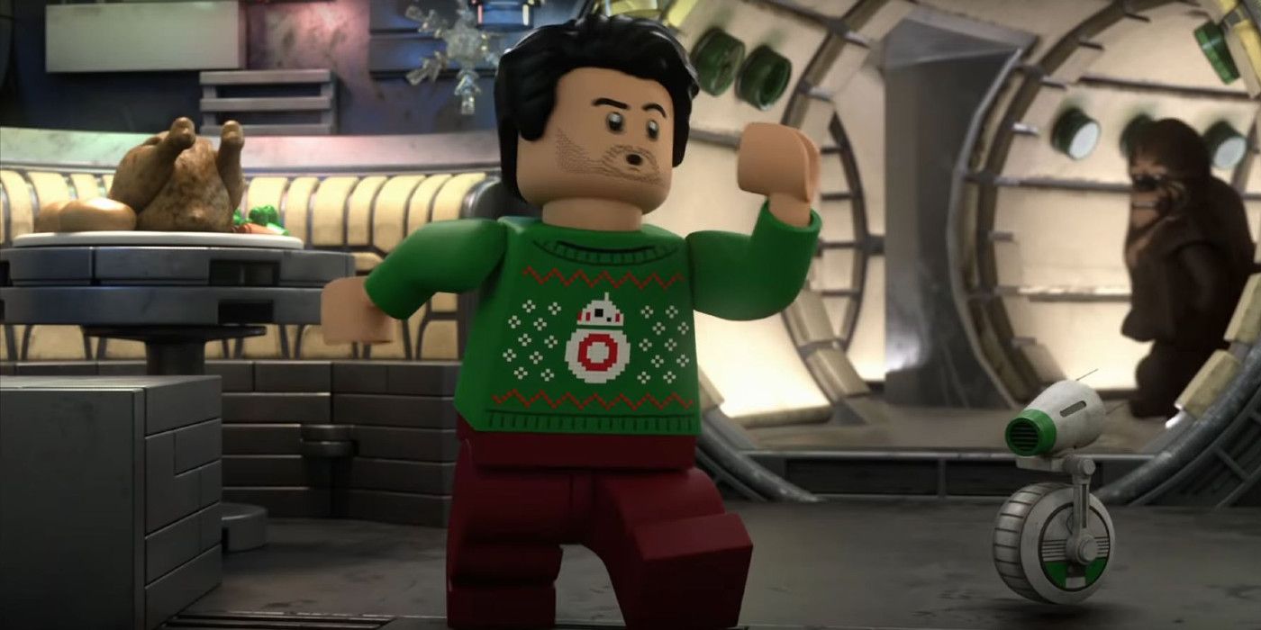 Jake Green as Poe Dameron Lego Star Wars Holiday Special
