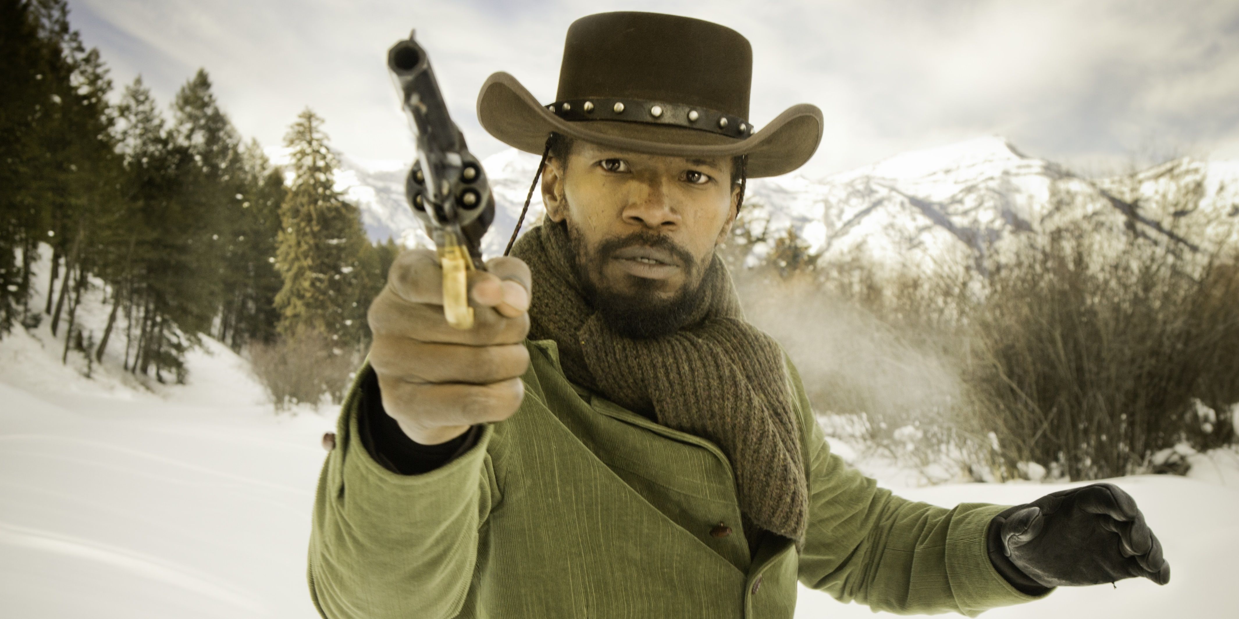 Jamie Foxx as Django in Django Unchained 1