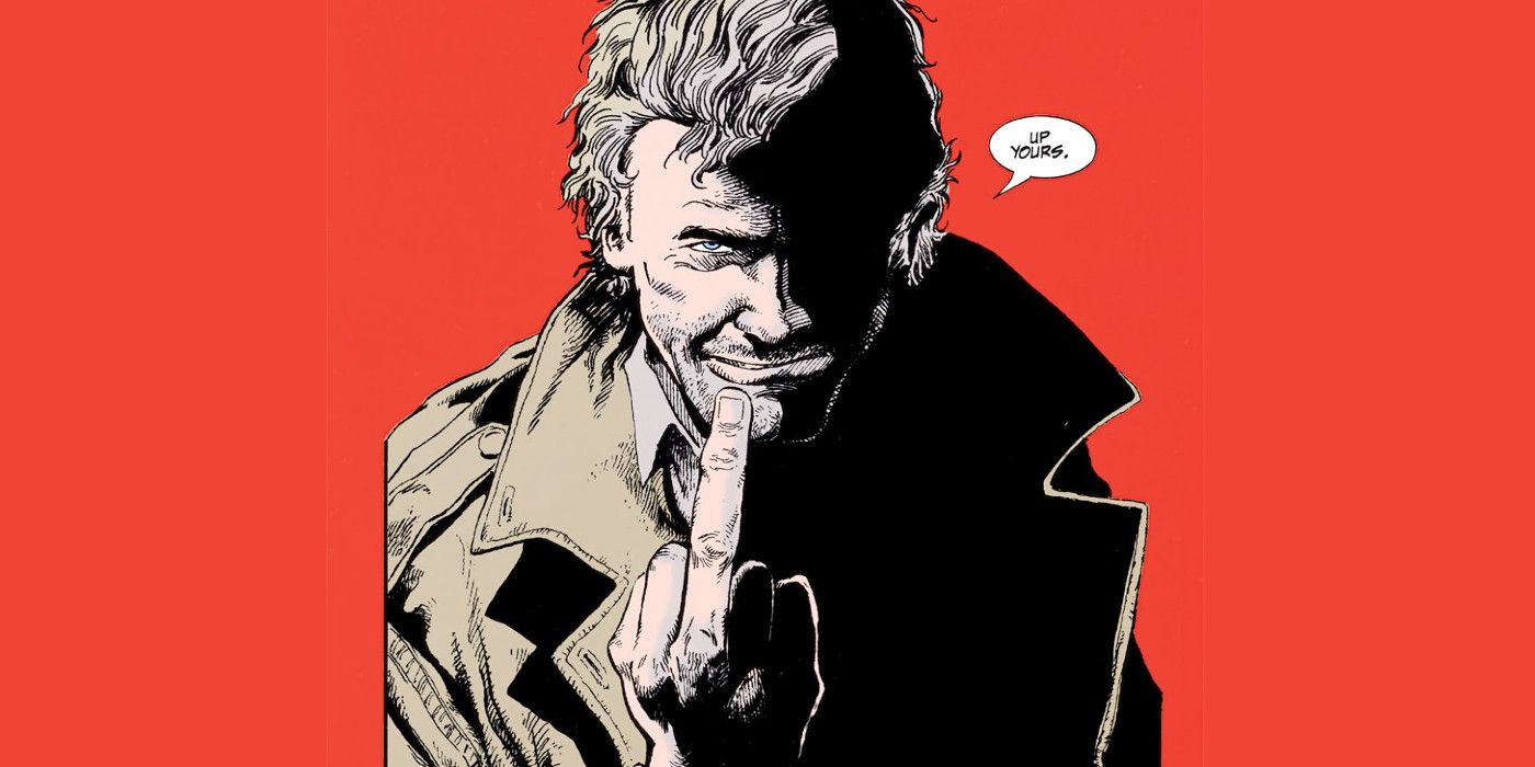 John Constantine In Hellblazer 45 Flip Offs The First Of the Fallen